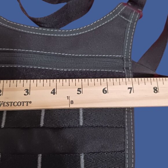 Crossbody Shoulder Bag unisex Underarm anti-deft Waist bag With Molle - Picture 4 of 12